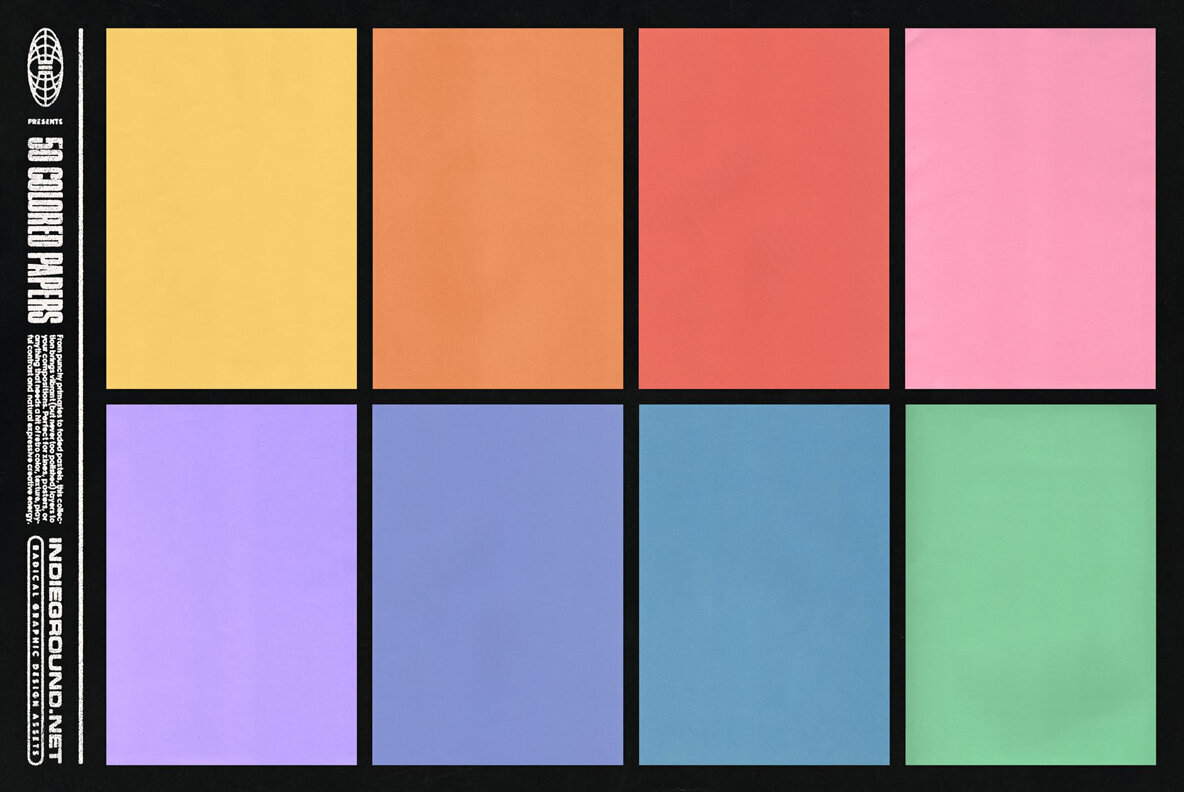 Colored Paper Textures 2