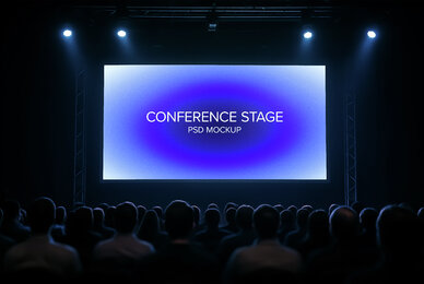 Conference Stage Mockup