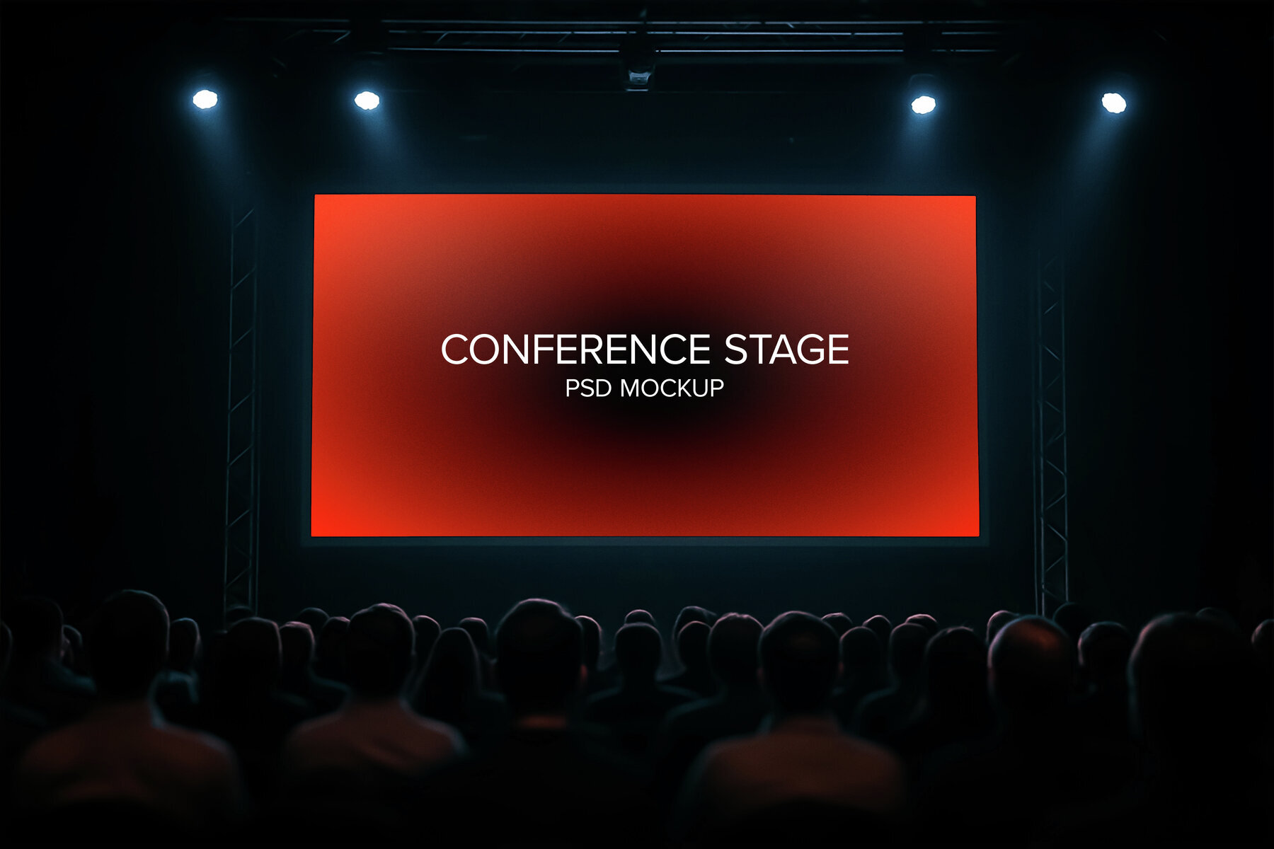 Conference Stage Mockup 3