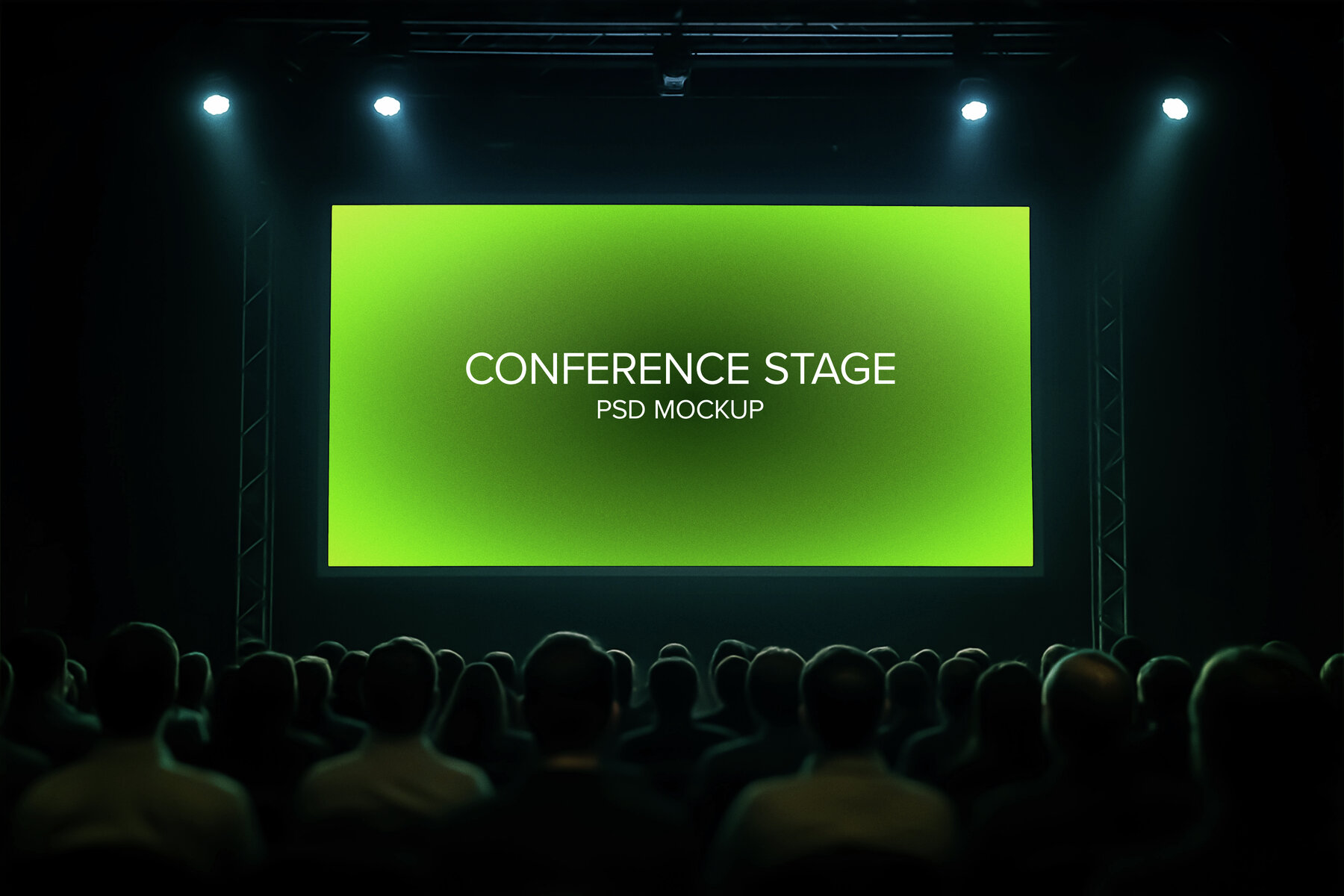 Conference Stage Mockup 4