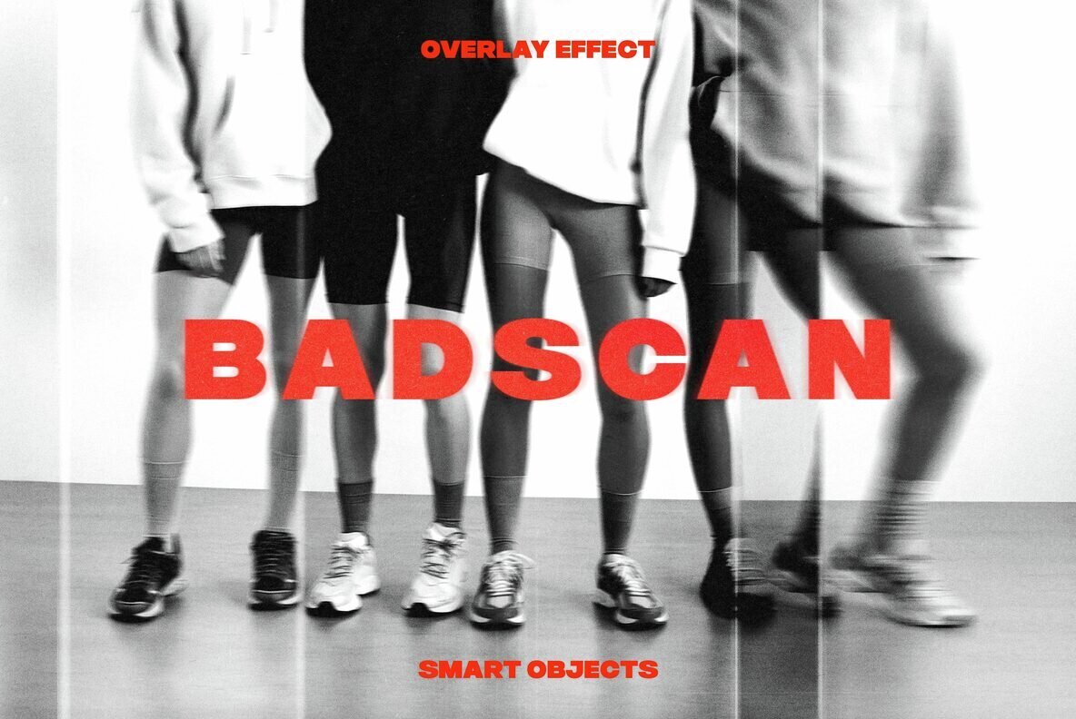 Bad Smudged Scan Photo Effect 1