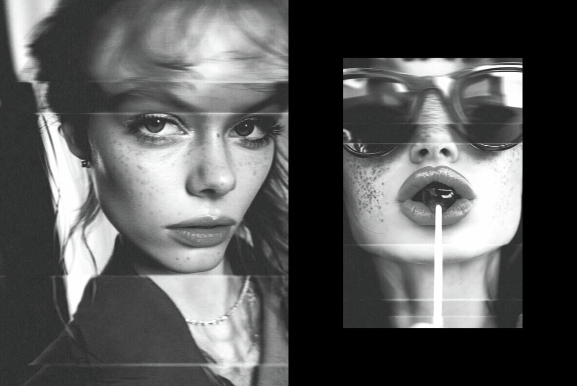 Bad Smudged Scan Photo Effect 2