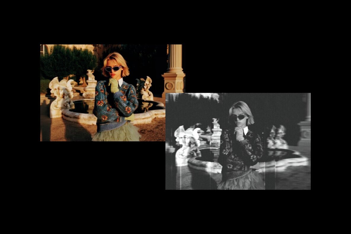 Bad Smudged Scan Photo Effect 5