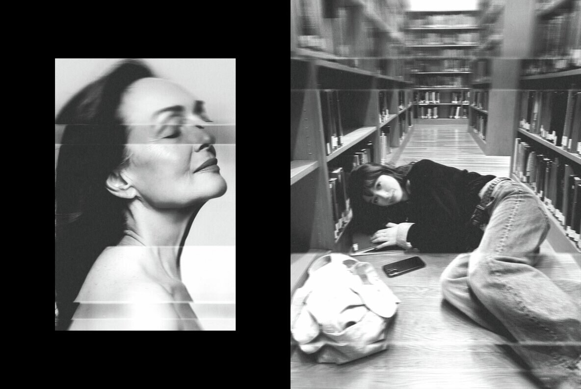 Bad Smudged Scan Photo Effect 6