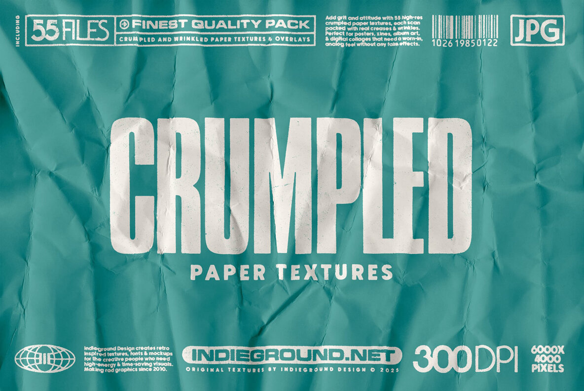 Crumpled Paper Textures 1