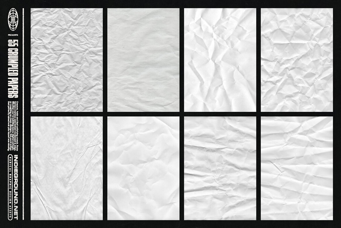 Crumpled Paper Textures 2