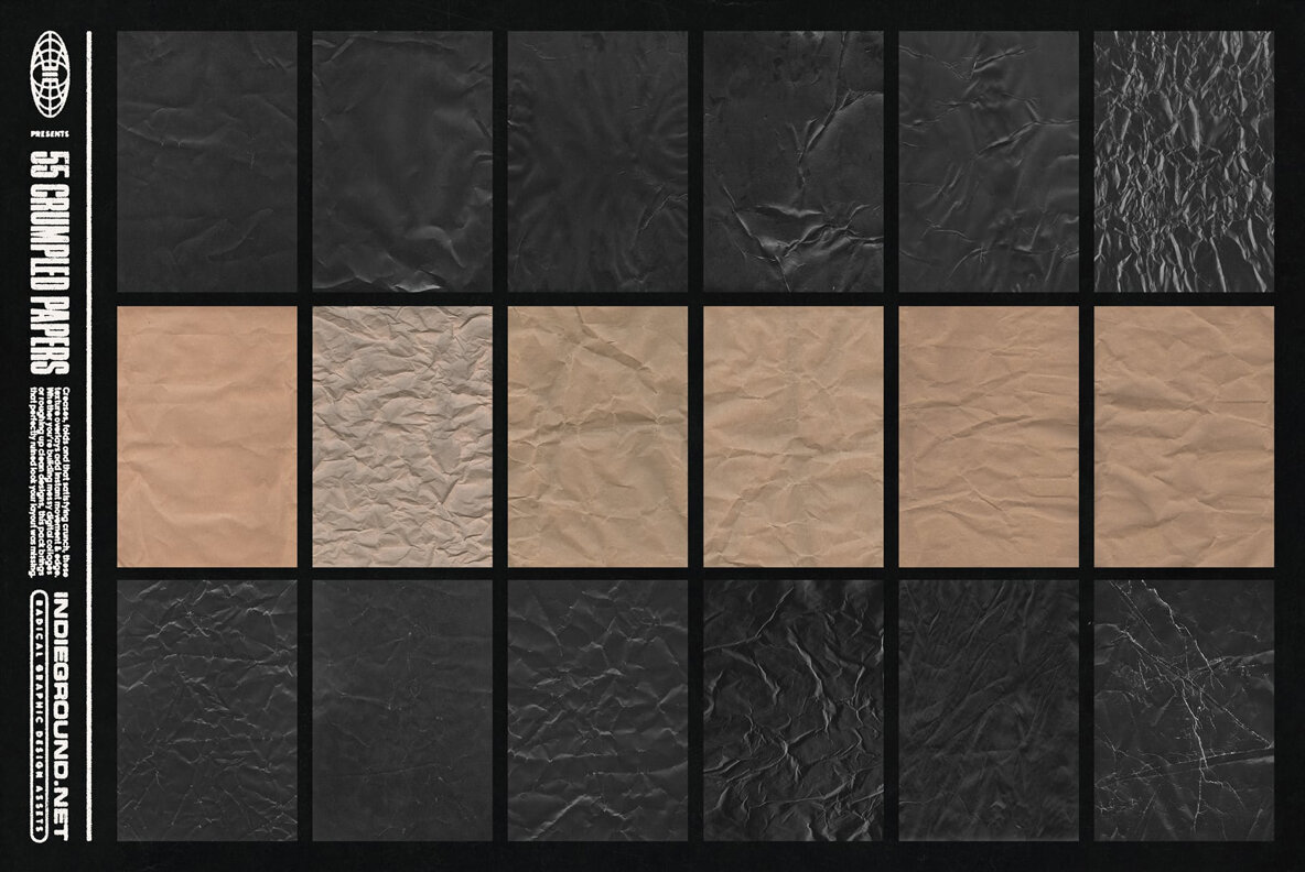 Crumpled Paper Textures 3