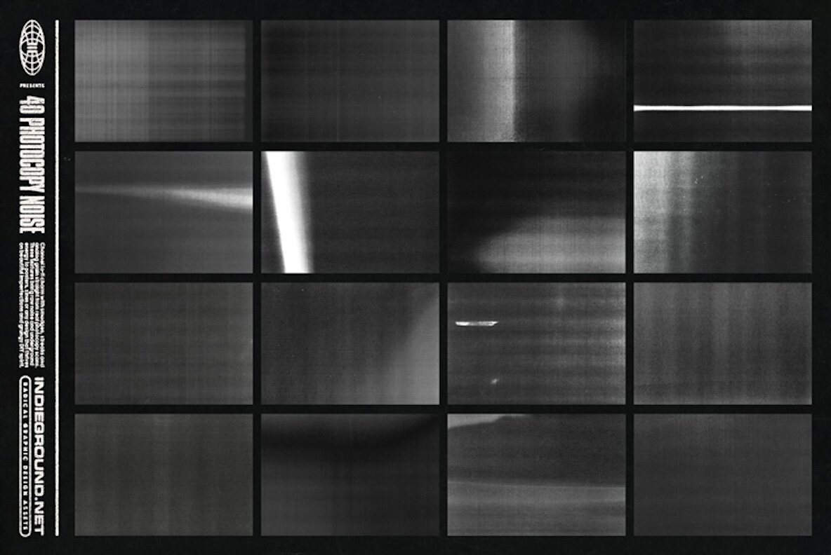 Photocopy Noise Textures 4