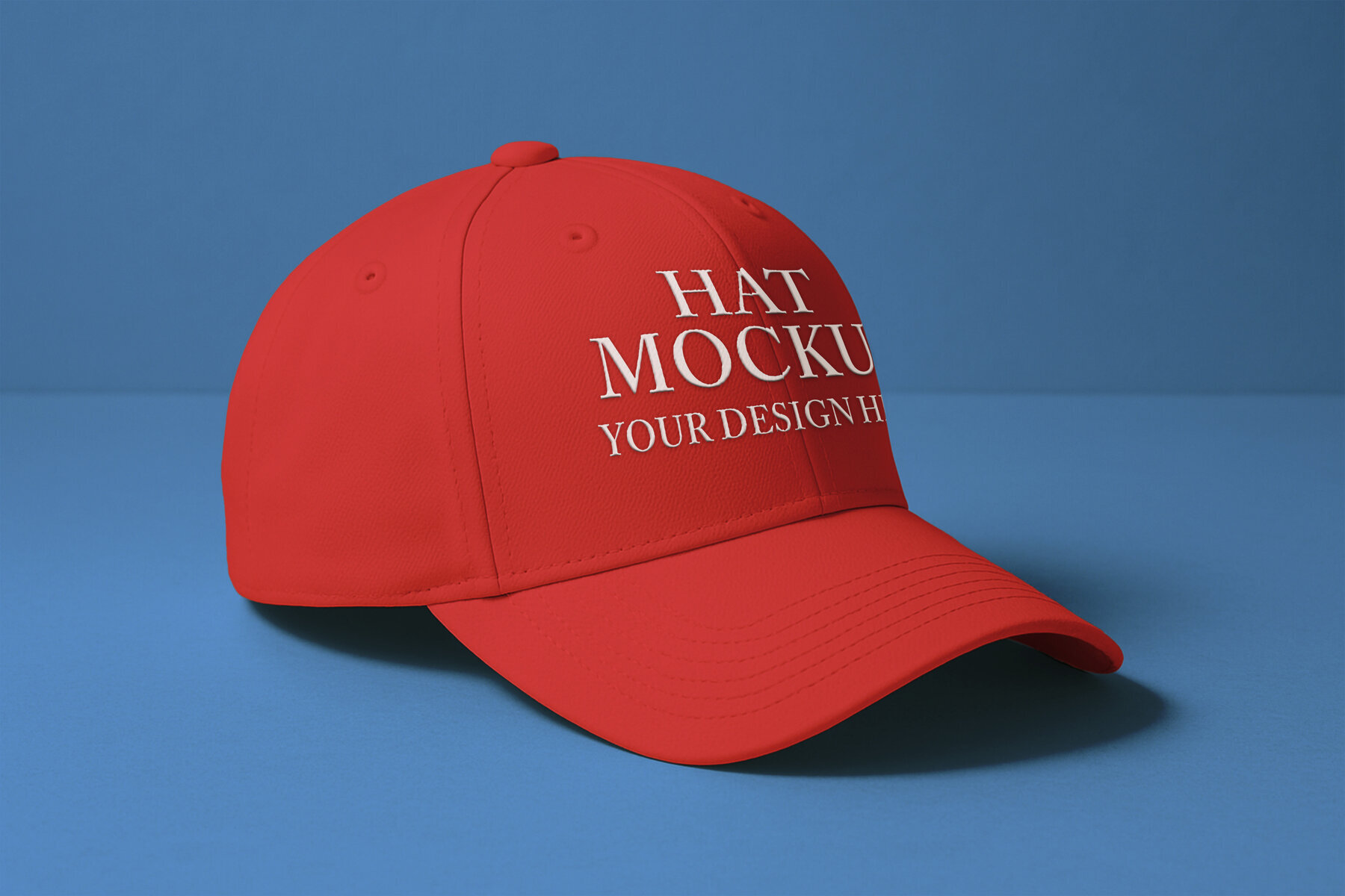 Baseball Hat Mockup 1