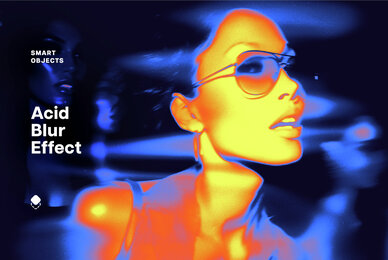 Acid Smudged Photo Effect