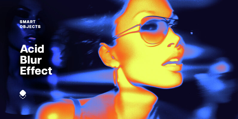 Acid Smudged Photo Effect