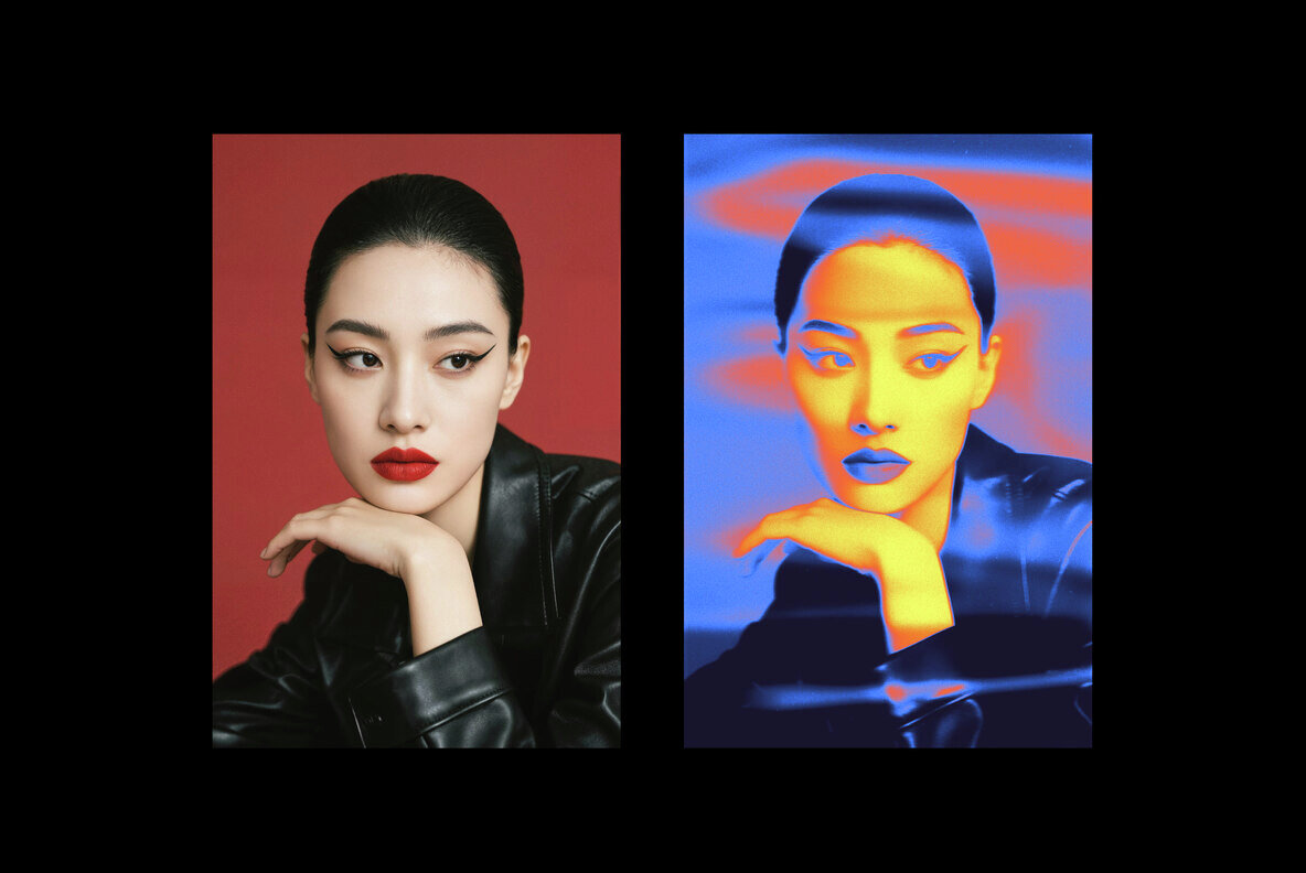 Acid Smudged Photo Effect 7