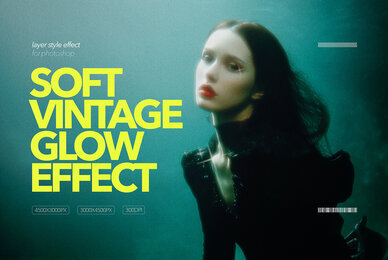 Soft Vintage Glow Effect