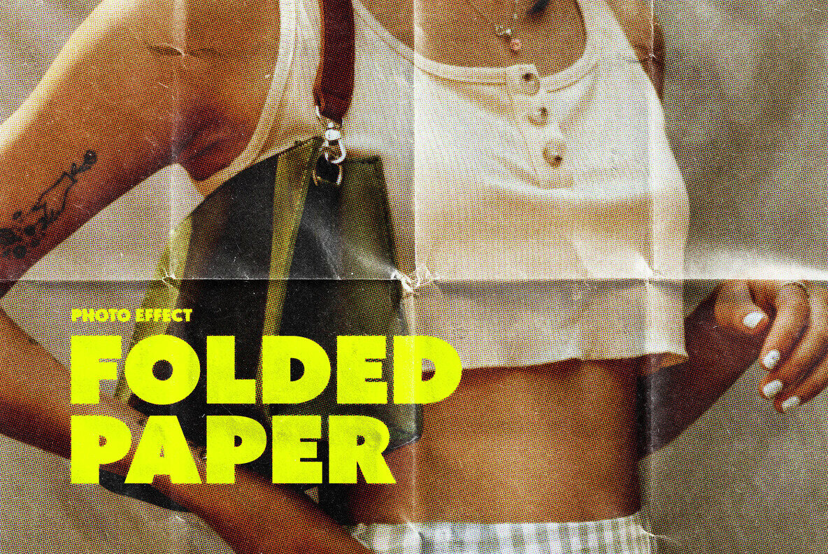 Folded Paper Photo Effect 1