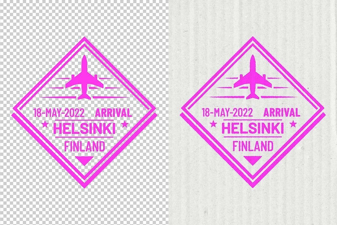 Retro Misprint Design Effect 3