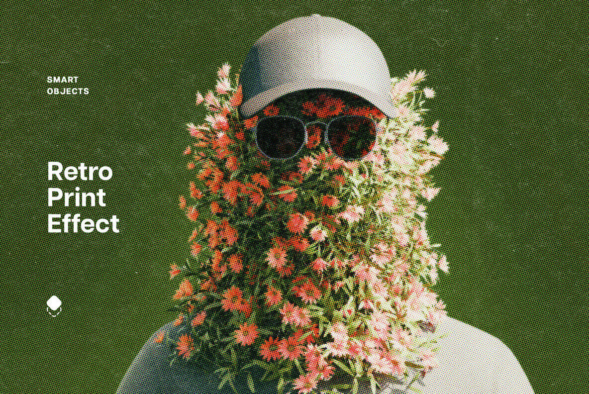 Halftone Print Effect 1