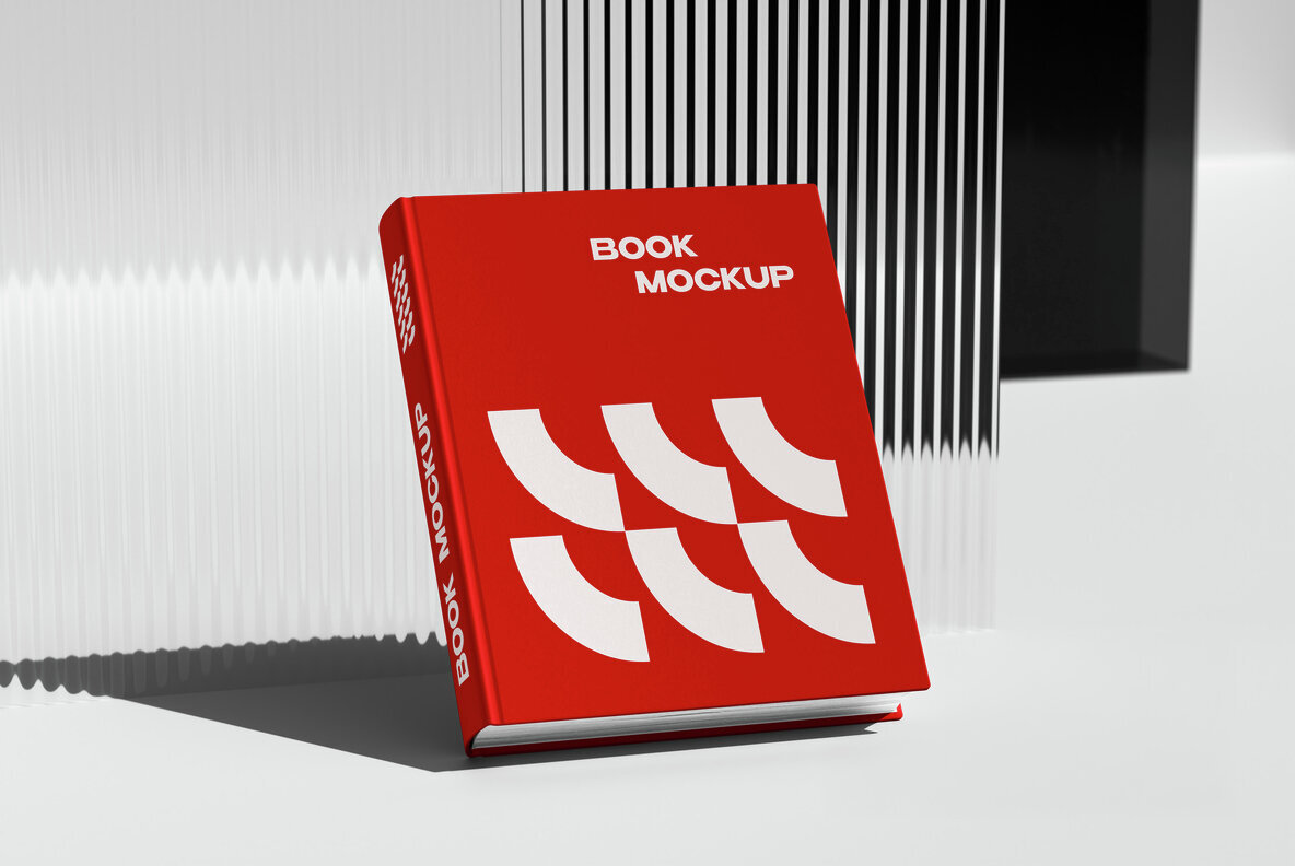 Hardcover Book Mockup 1