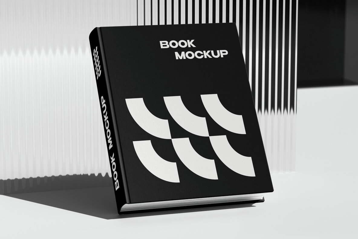 Hardcover Book Mockup 4