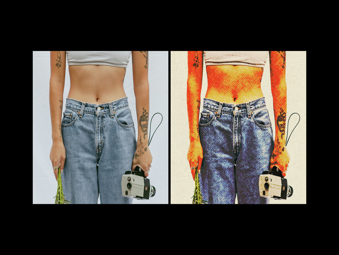 Retro Printed Photo Effect 2