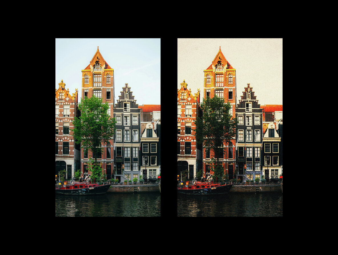 Retro Printed Photo Effect 7