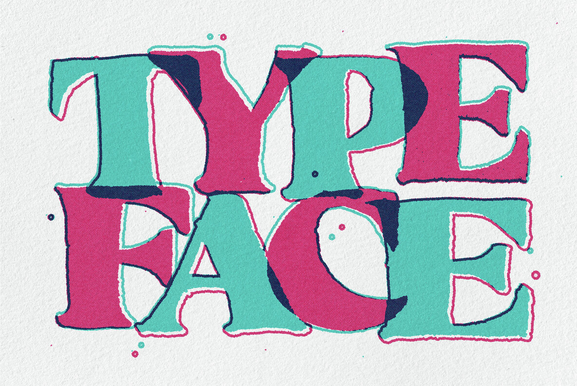 Risograph Vintage Overprint Effect 5