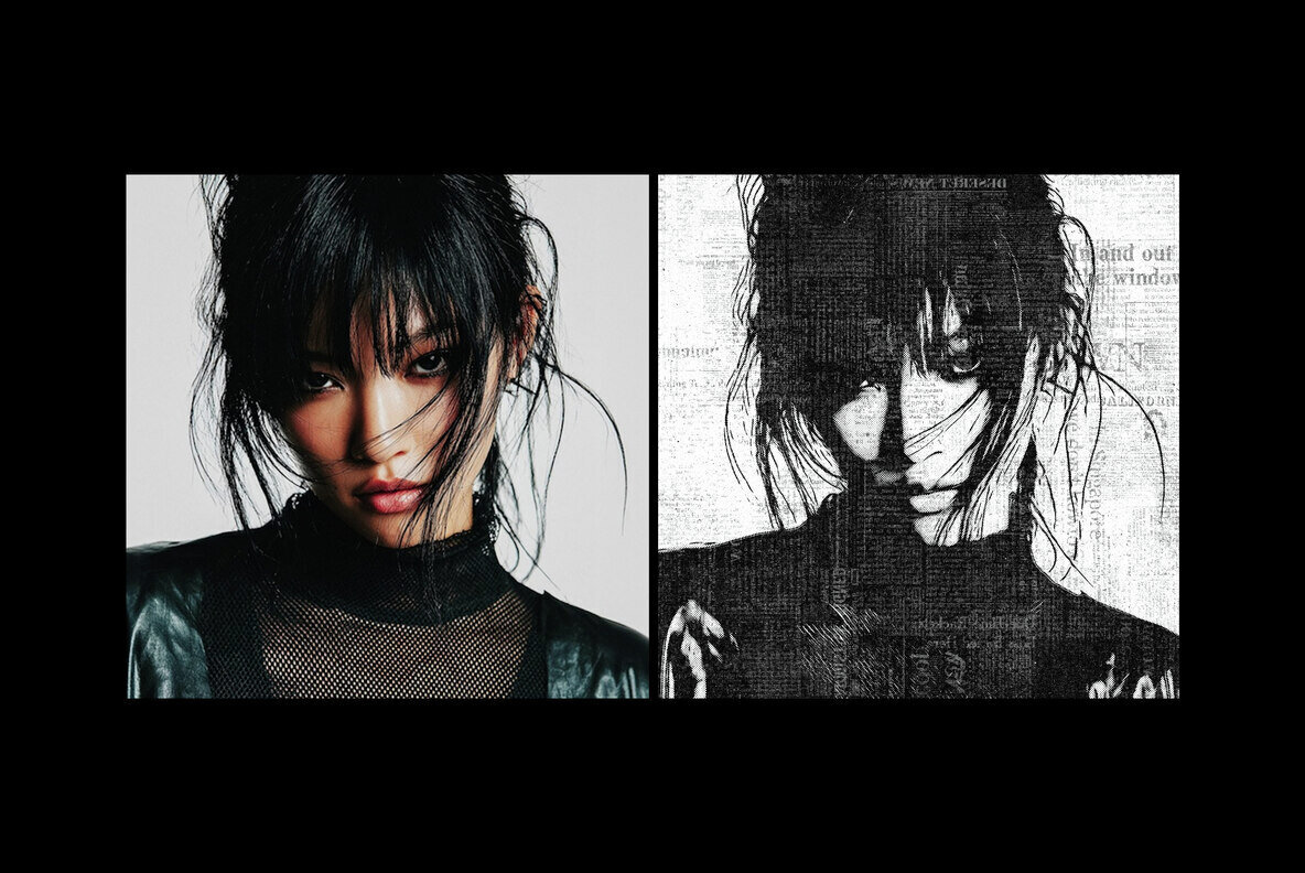 Newspaper Print Photo Effect 2