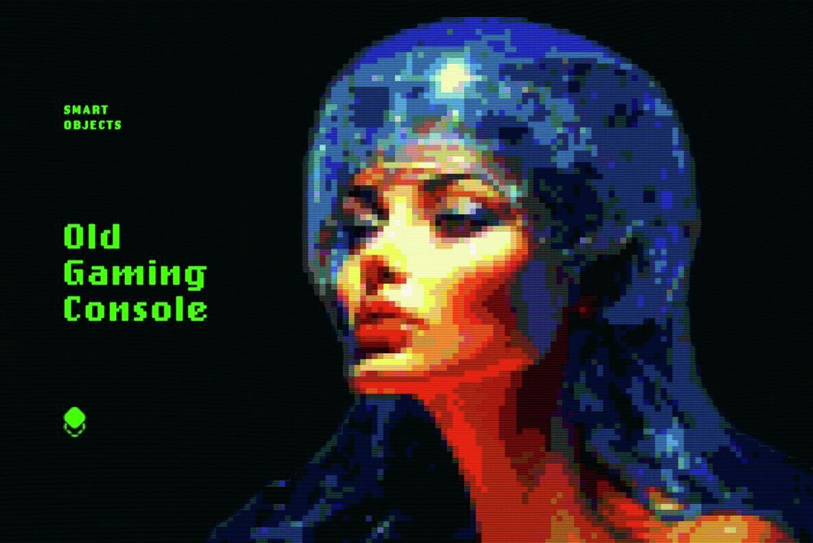 Old Gaming Console Effect 1