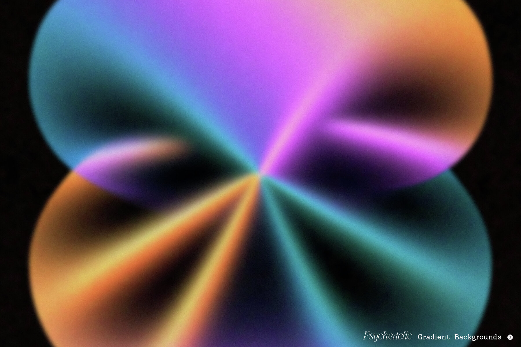 190 Psychedelic Gradient Backgrounds 14