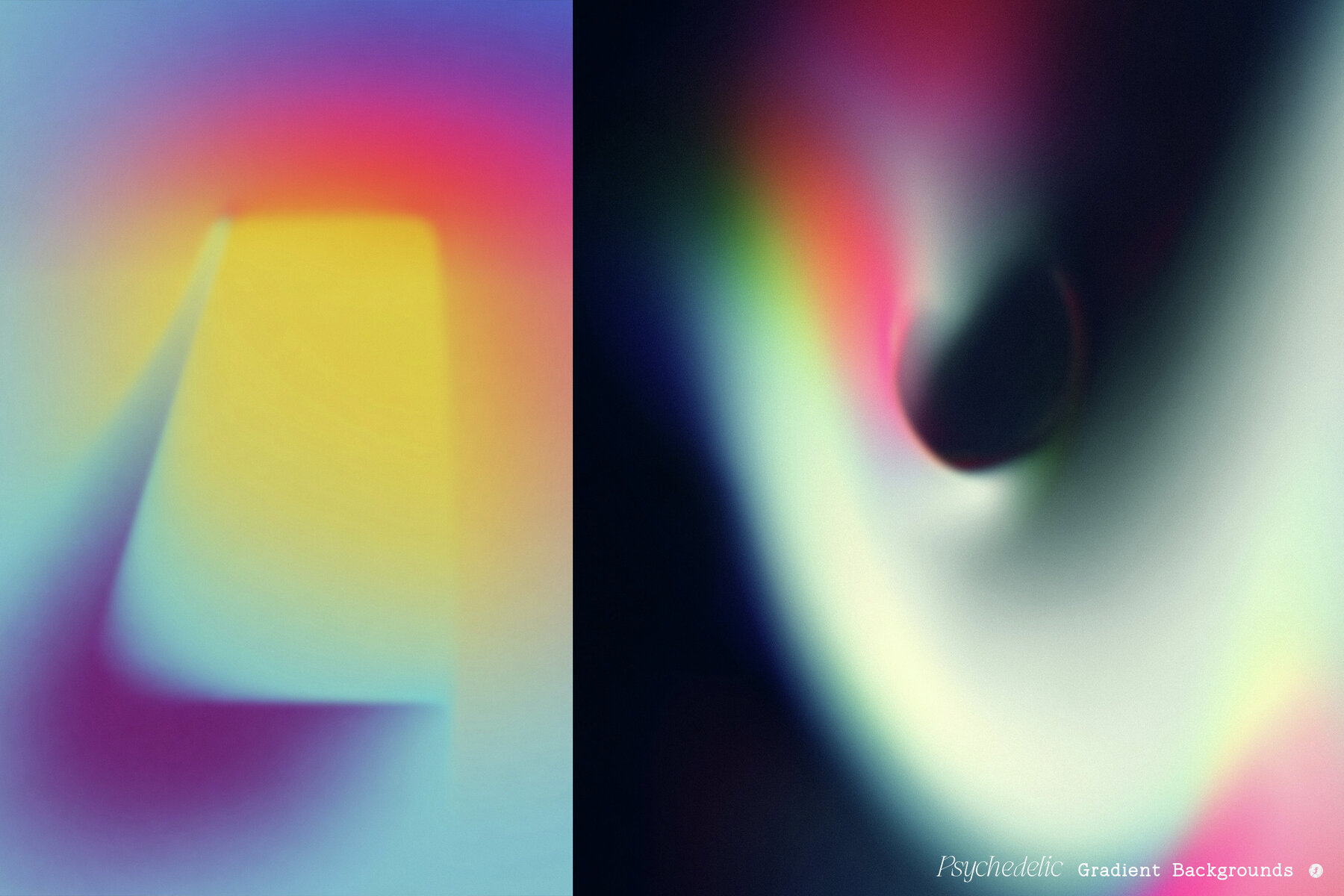 190 Psychedelic Gradient Backgrounds 16