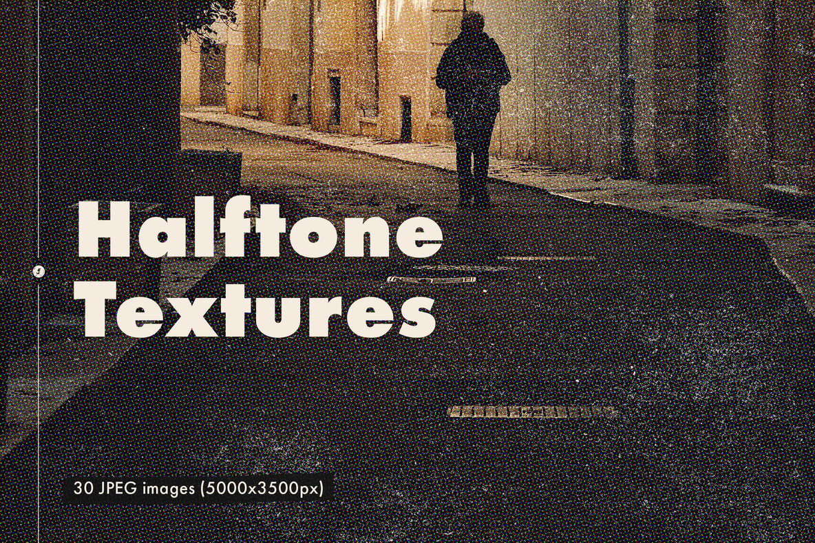 Halftone Textures Classic and Gritty Halftones - YouWorkForThem