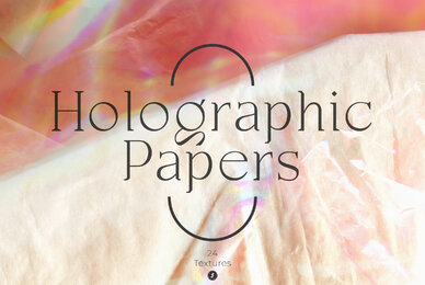 Holographic Papers Textures