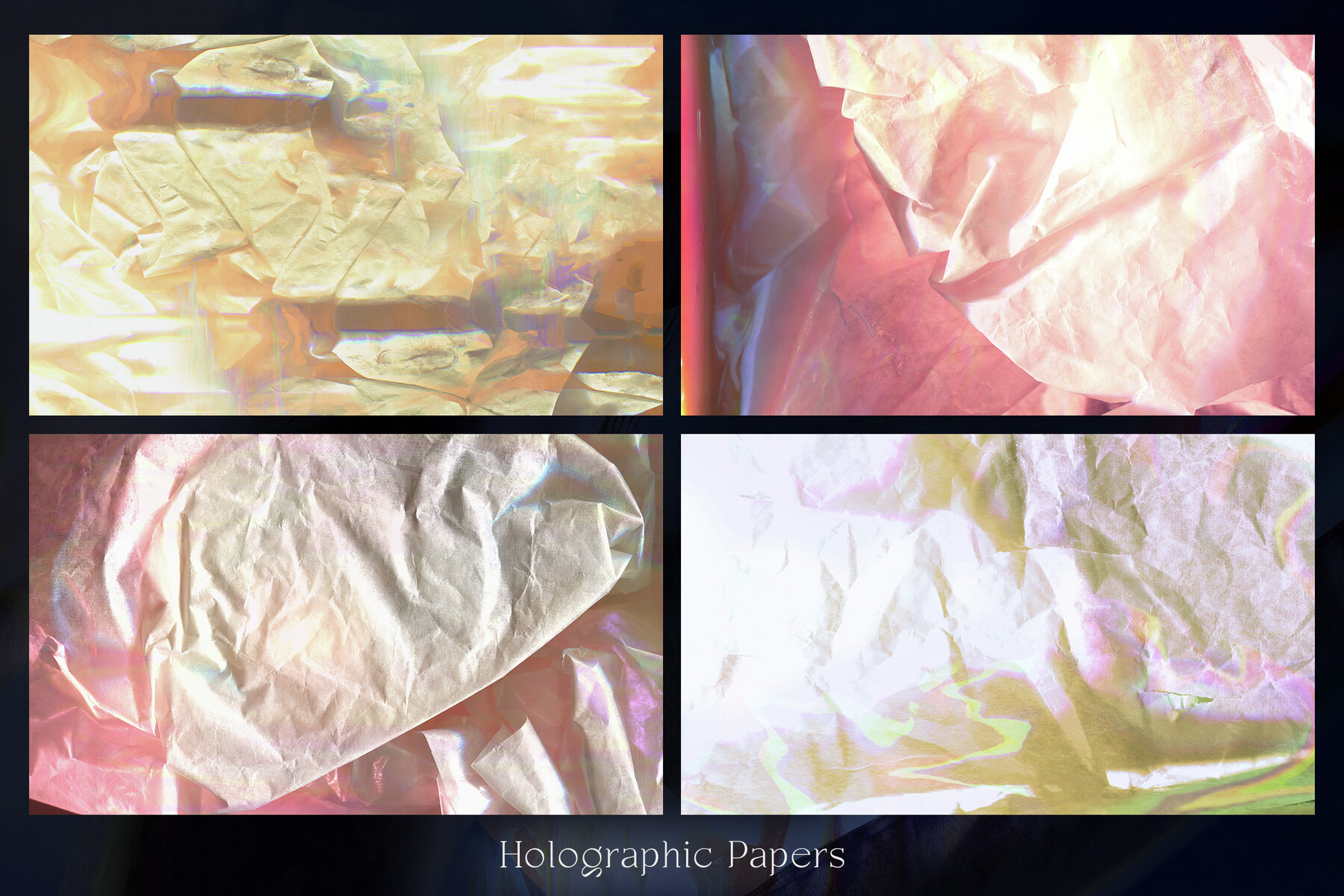 Holographic Papers Textures 4