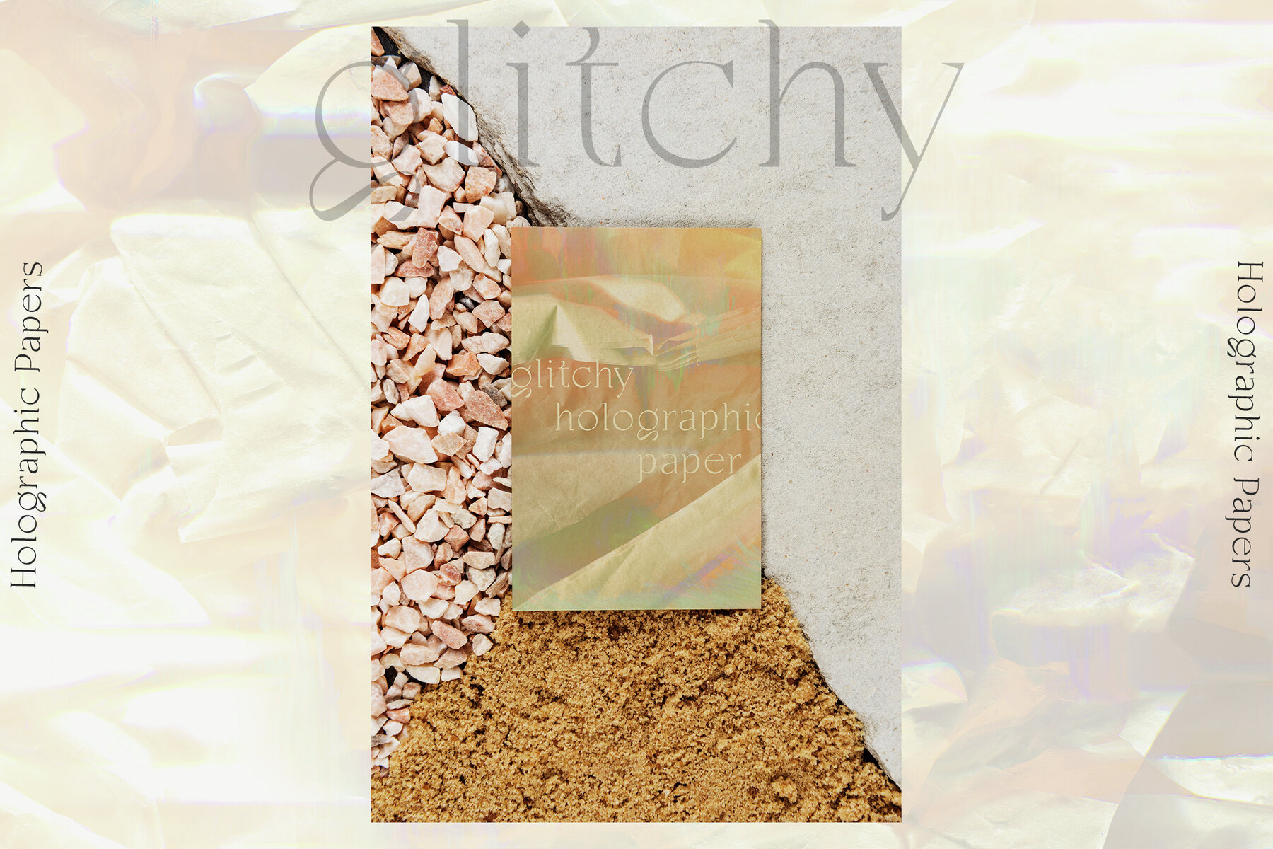 Holographic Papers Textures 14
