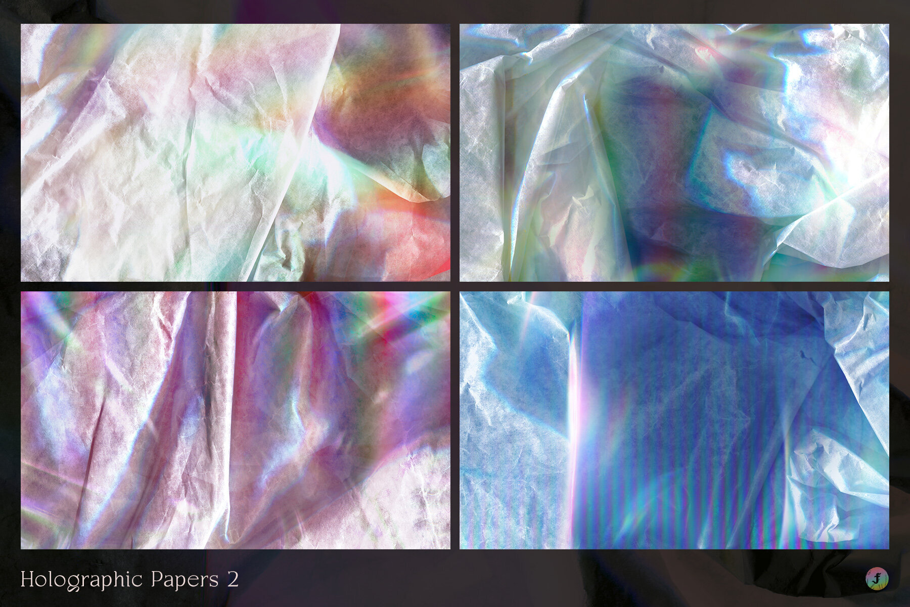 Holographic Papers Textures 2 3