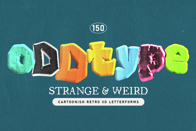ODDTYPE Retro Letterforms