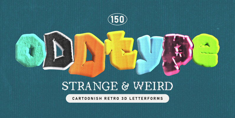 ODDTYPE Retro Letterforms