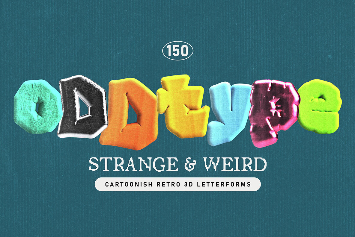 ODDTYPE Retro Letterforms 1