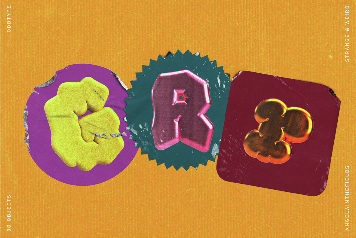 ODDTYPE Retro Letterforms 2