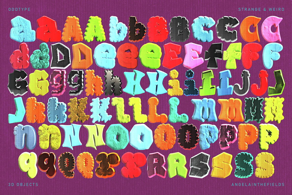 ODDTYPE Retro Letterforms 5