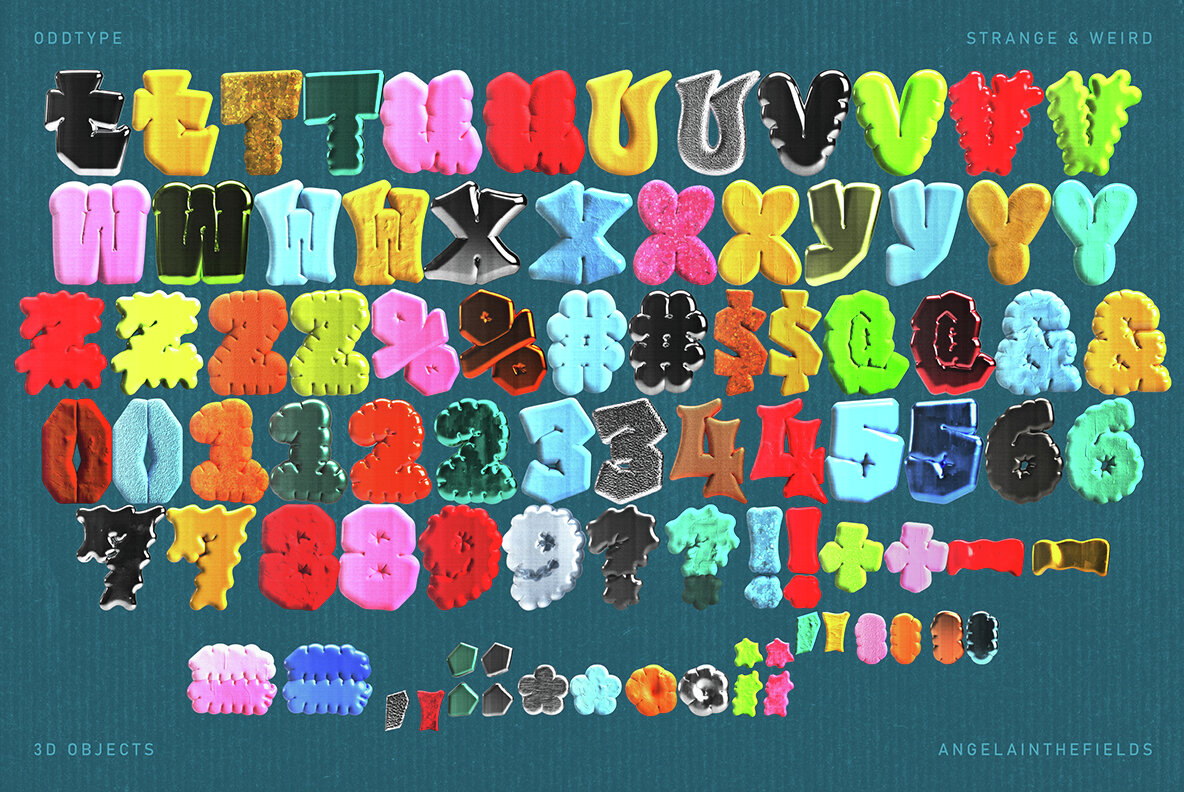 ODDTYPE Retro Letterforms 6