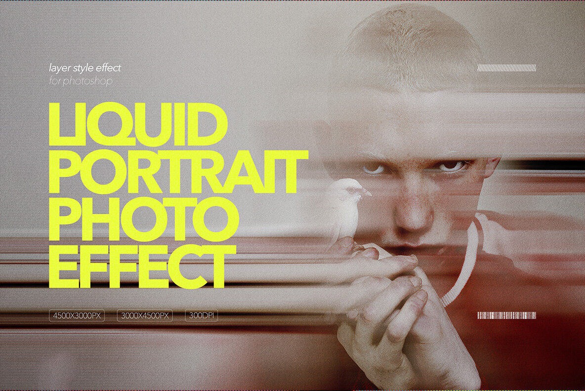 Liquid Portrait Photo Effect 1