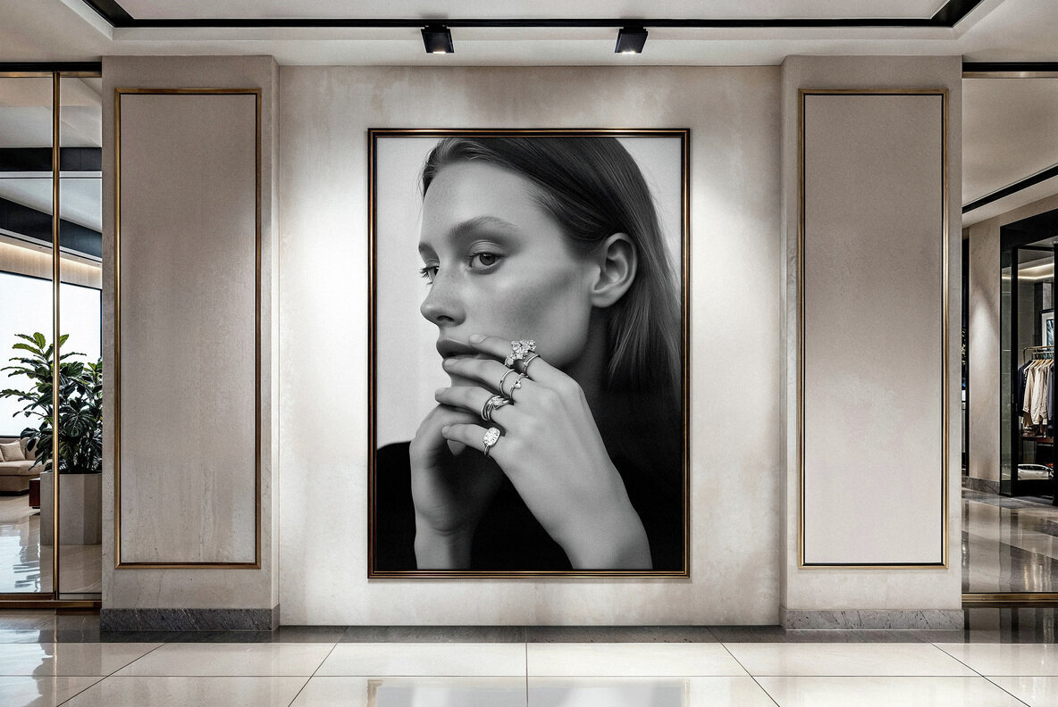 Shopping Mall Poster Mockup 2