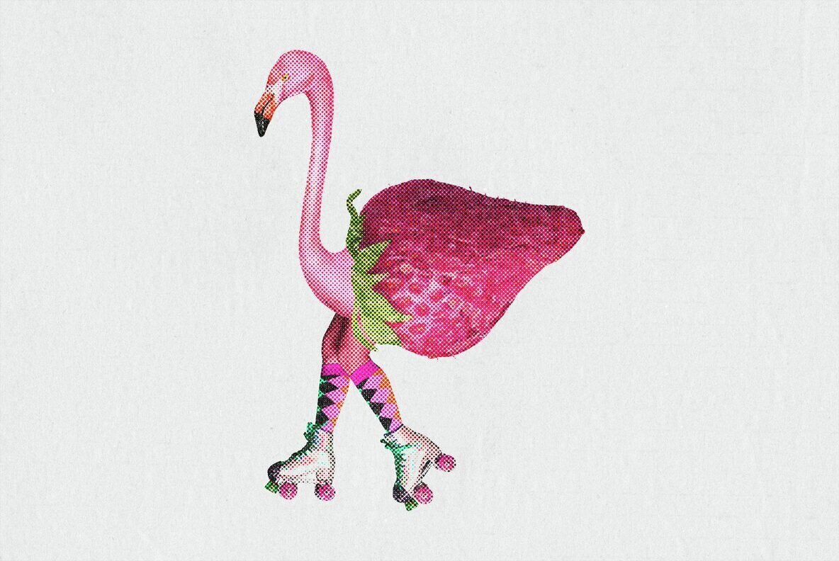 Retro Printer Design Effect 3