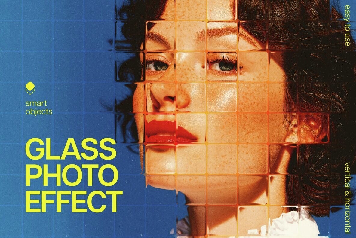 Glass Refraction Photo Effect 1