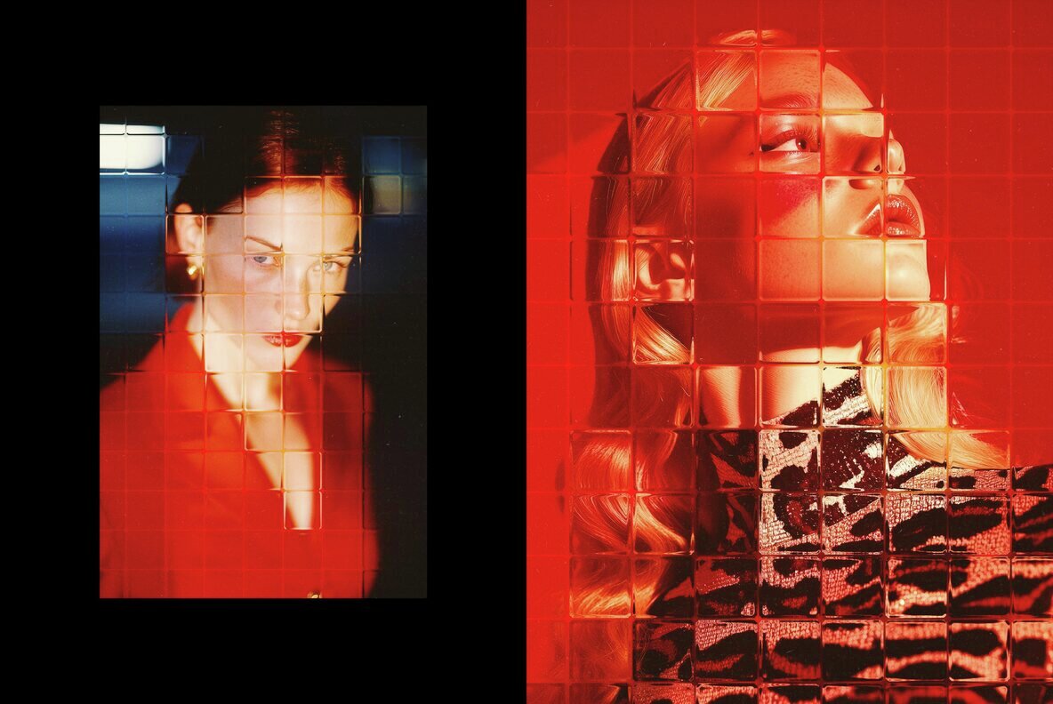 Glass Refraction Photo Effect 6