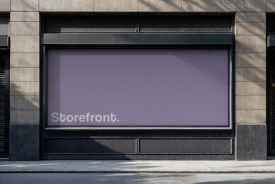 Storefront Billboard Mockup