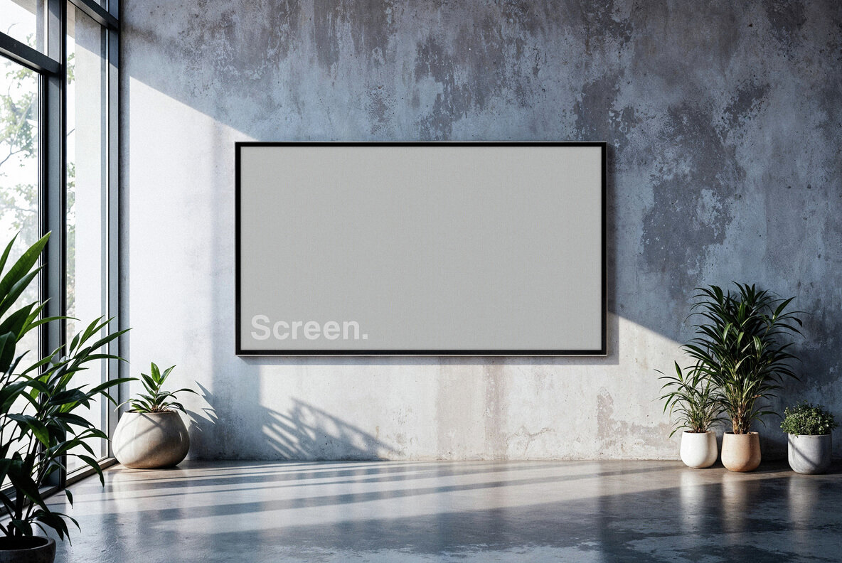Minimalist Screen Mockup 4