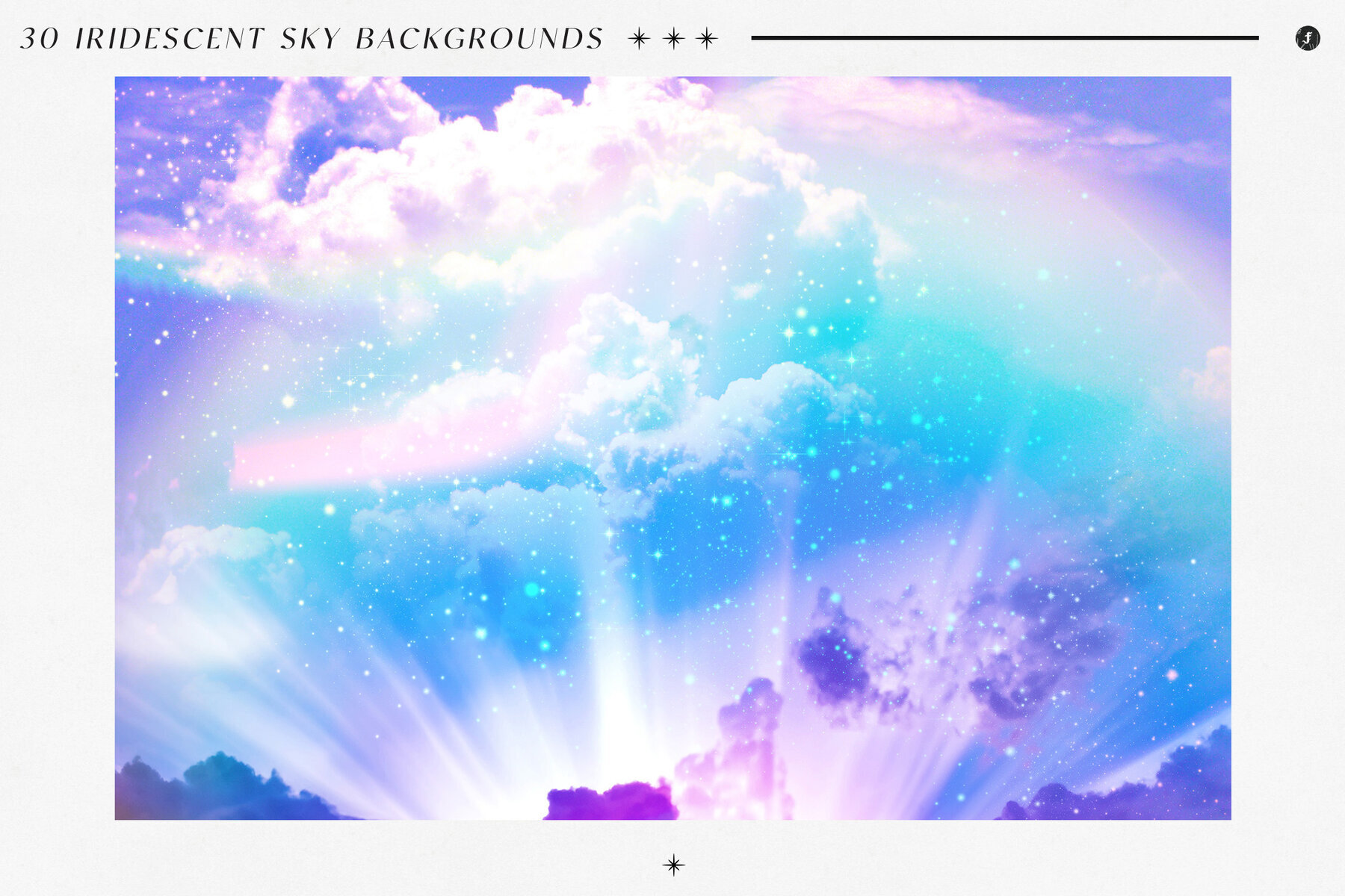 Iridescent Sky Backgrounds 2