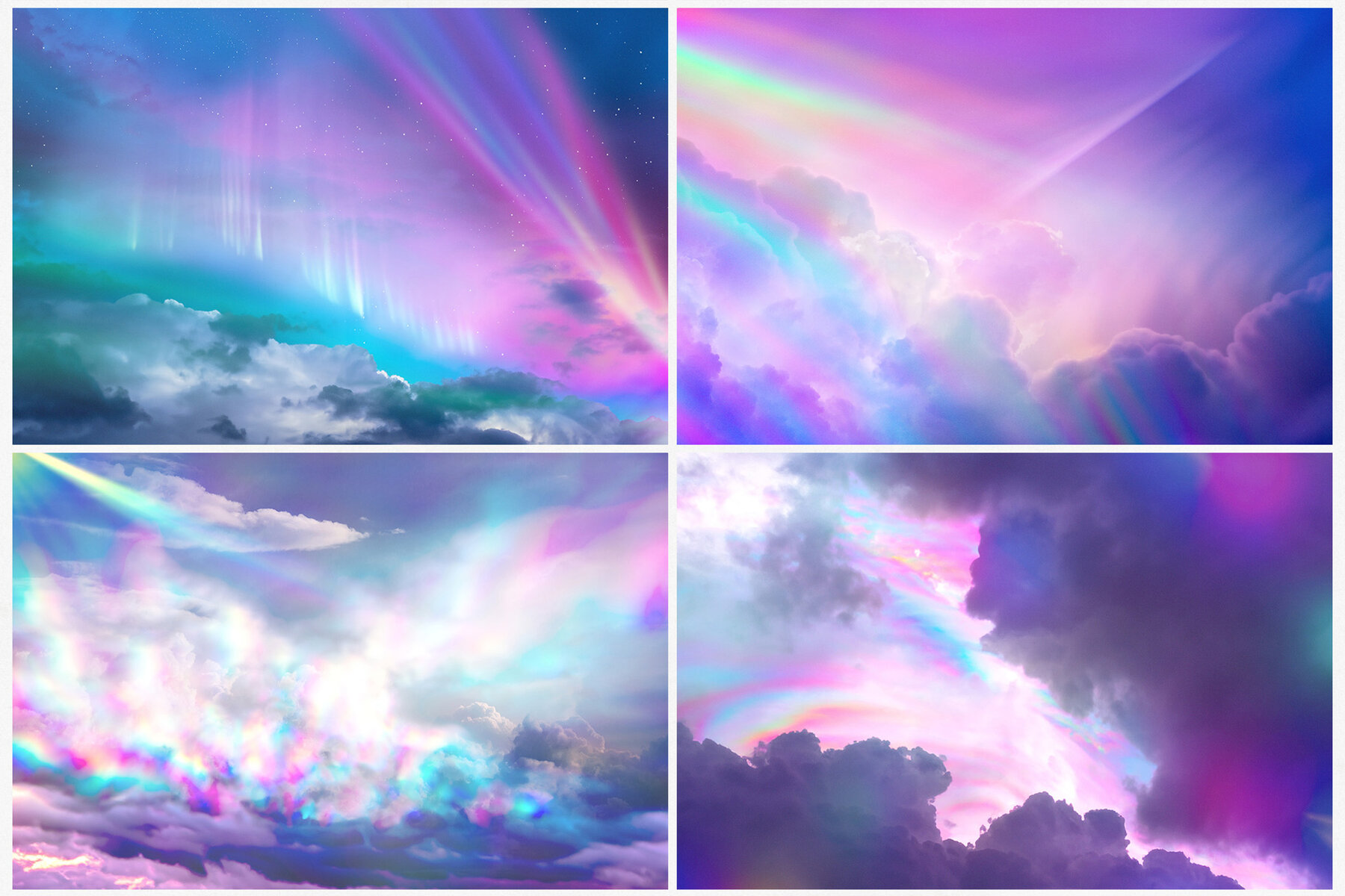 Iridescent Sky Backgrounds 6