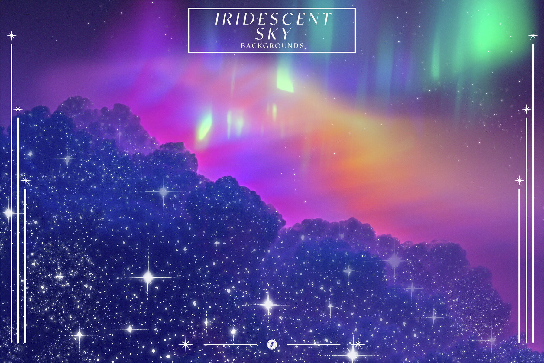 Iridescent Sky Backgrounds 9